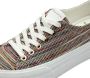 Tamaris Plateausneakers vrije tijd schoen lage schoen veterschoen met logo op de hiel - Thumbnail 2