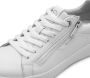 Tamaris Trainers 1-23709-44 100 Dames Lage Top Damesleer M2370944 Wit - Thumbnail 6