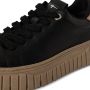 Tamaris leren damestrainers 1-23702-45 098 Damesschoenen M2370245 Zwart - Thumbnail 4