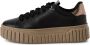 Tamaris leren damestrainers 1-23702-45 098 Damesschoenen M2370245 Zwart - Thumbnail 7