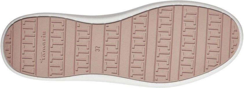 Tamaris Plateausneakers met praktische verwisselbare binnenzool vrijetijdsschoen lage schoen veterschoen