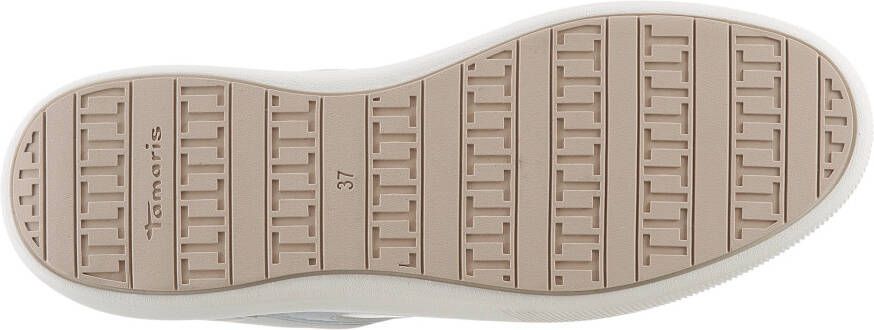Tamaris Plateausneakers met praktische verwisselbare binnenzool vrijetijdsschoen lage schoen veterschoen