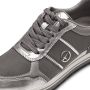 Tamaris Plateausneakers vrijetijdsschoen lage schoen veterschoen in vegan uitvoering - Thumbnail 6
