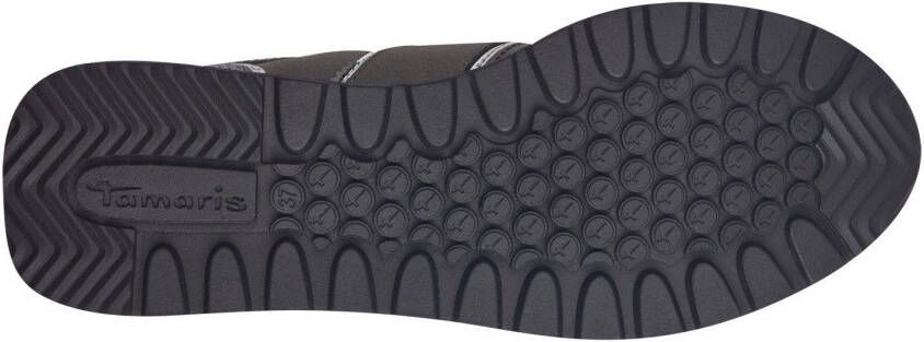 Tamaris Plateausneakers vrijetijdsschoen lage schoen veterschoen in vegan uitvoering