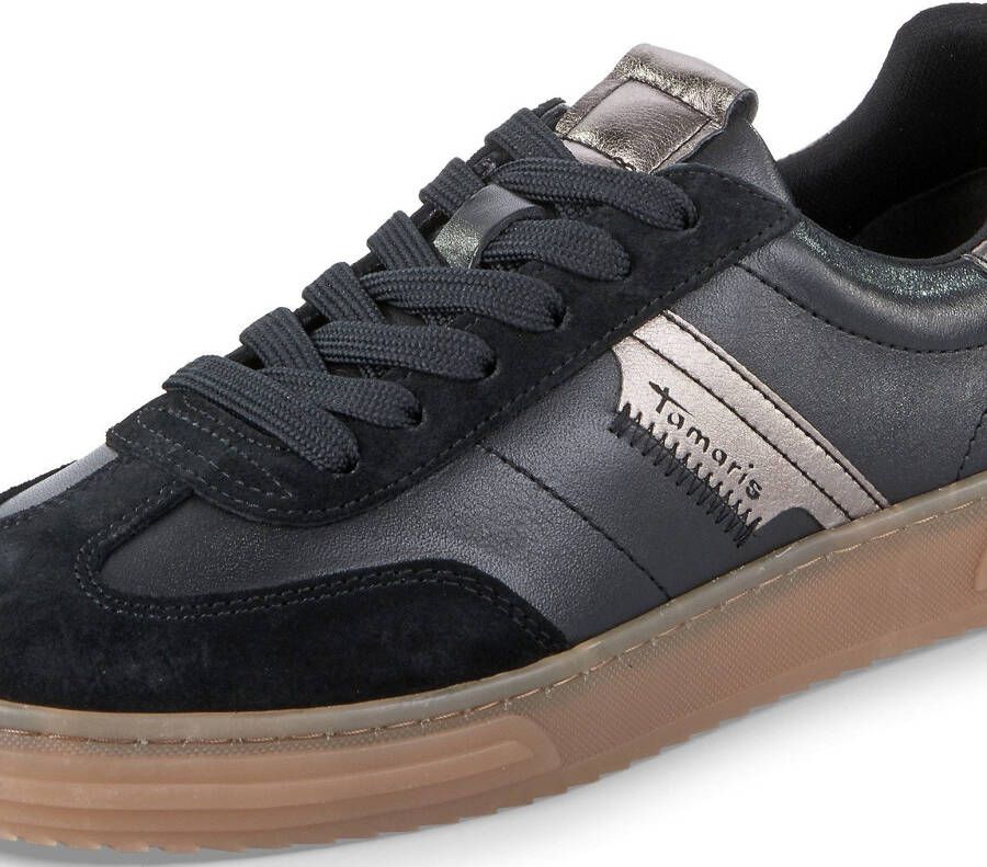 Tamaris Plateausneakers veterschoen lage schoen vrijetijdsschoen met gepolsterde schachtversteviging