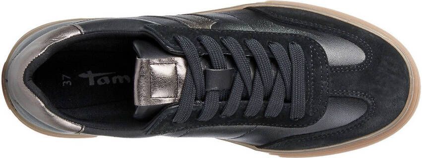 Tamaris Plateausneakers veterschoen lage schoen vrijetijdsschoen met gepolsterde schachtversteviging