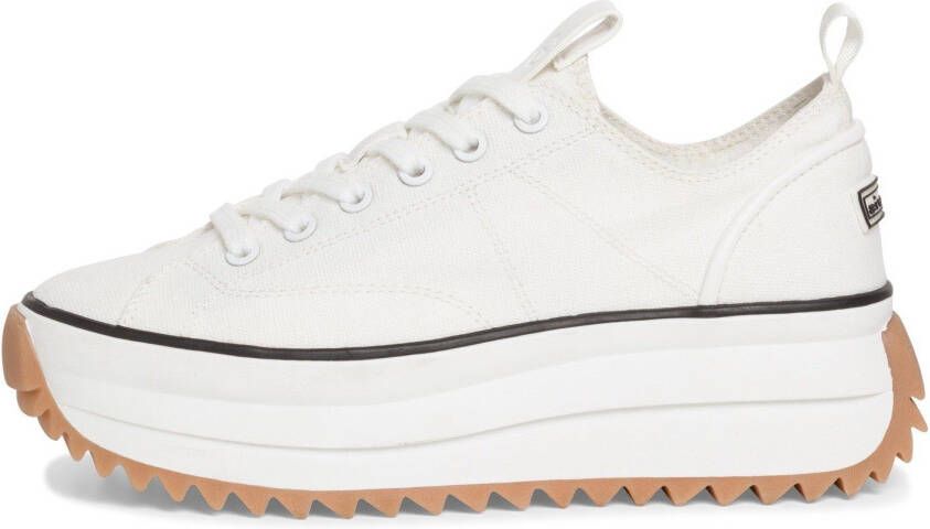 Tamaris Plateausneakers MILENA vrijetijdsschoen lage schoen veterschoen met touch-it-uitrusting