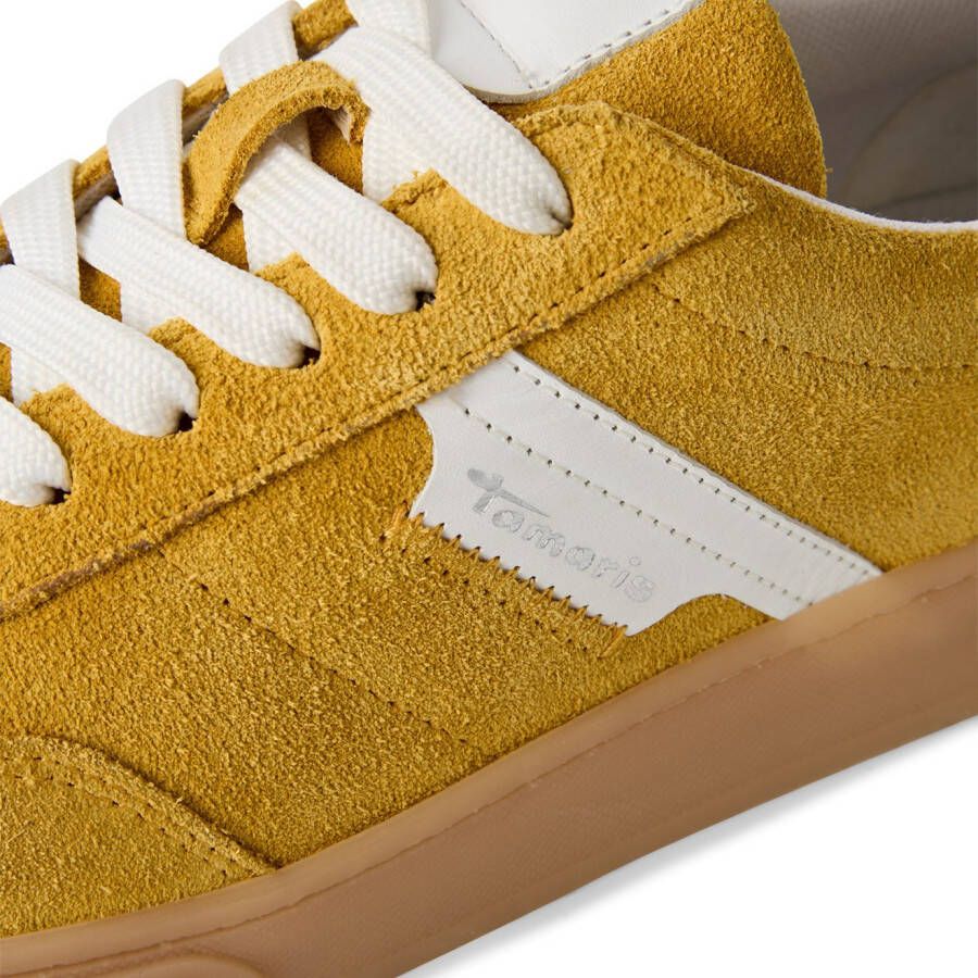 Tamaris Plateausneakers veterschoen lage schoen vrijetijdsschoen met gepolsterde schachtversteviging