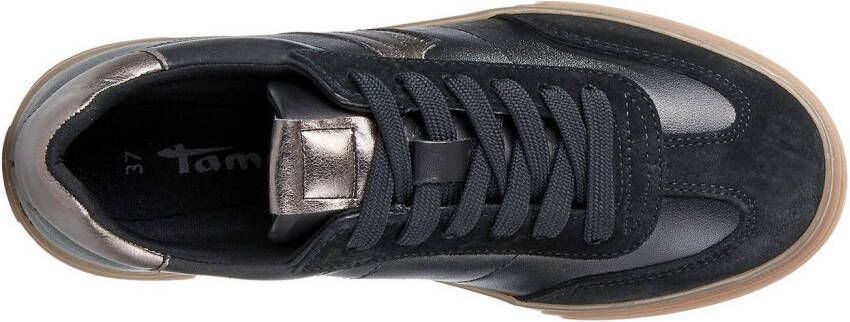 Tamaris Plateausneakers veterschoen lage schoen vrijetijdsschoen met gepolsterde schachtversteviging