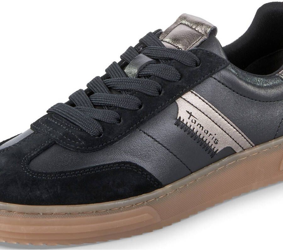 Tamaris Plateausneakers veterschoen lage schoen vrijetijdsschoen met gepolsterde schachtversteviging