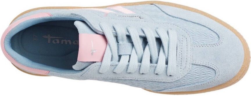 Tamaris Plateausneakers vrijetijdsschoen halfschoen veterschoen met gepolsterde schacht