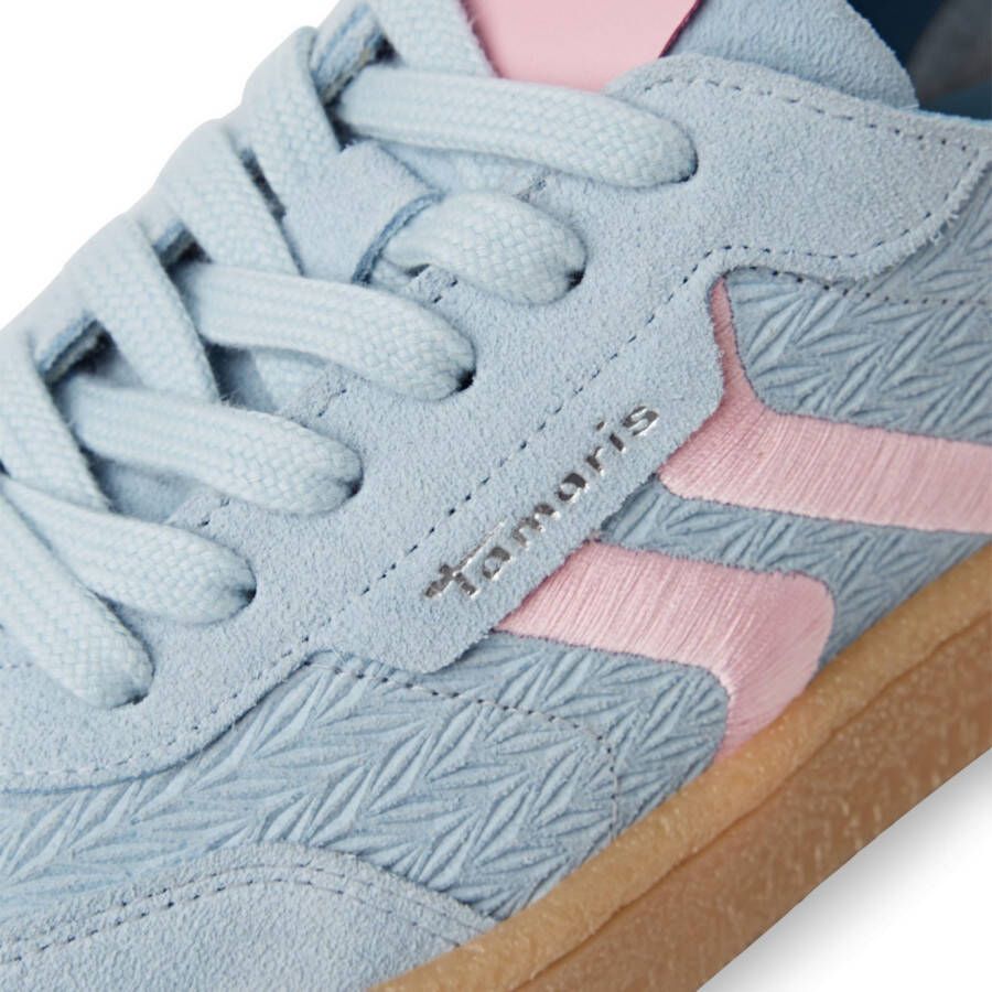 Tamaris Plateausneakers vrijetijdsschoen halfschoen veterschoen met gepolsterde schacht