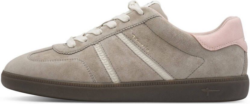 Tamaris Plateausneakers vrijetijdsschoen halfschoen veterschoen met gepolsterde schacht - Foto 3