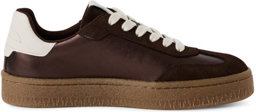 Tamaris Plateausneakers vrijetijdsschoen halfschoen veterschoen met gepolsterde schacht