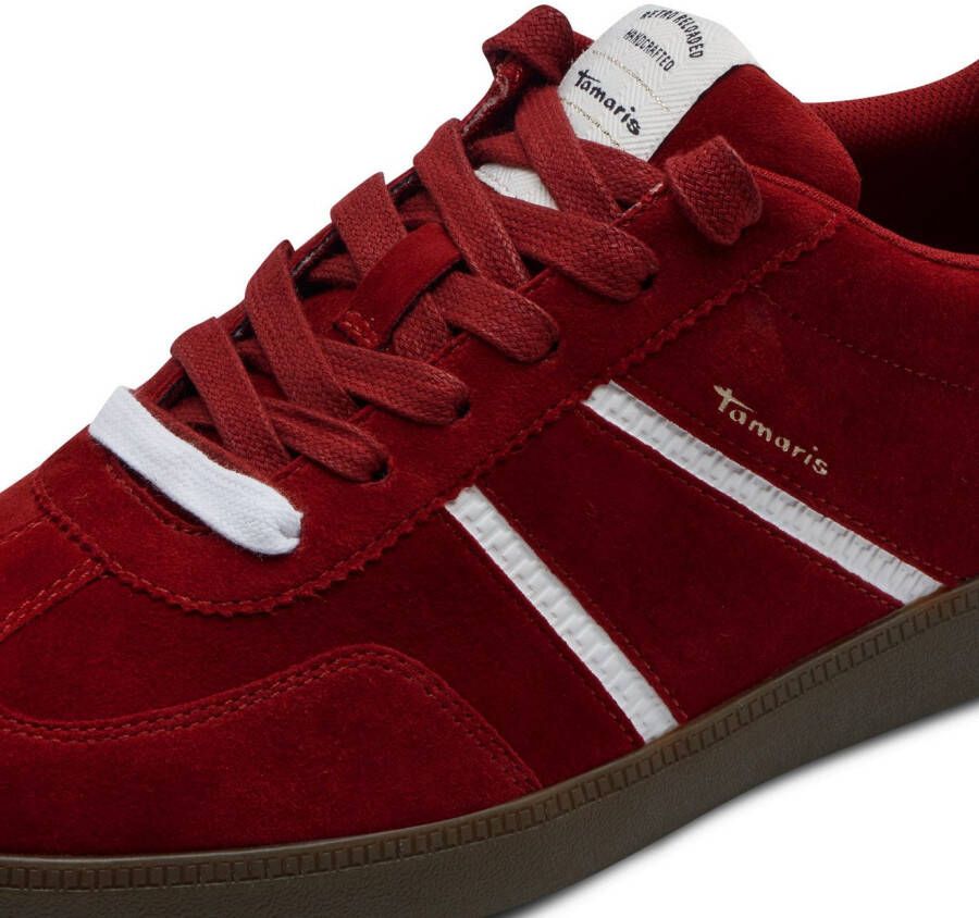 Tamaris Plateausneakers vrijetijdsschoen halfschoen veterschoen met gepolsterde schacht