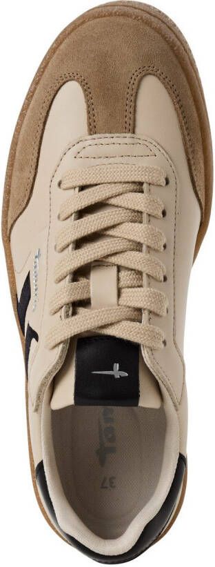 Tamaris Plateausneakers vrijetijdsschoen halfschoen veterschoen met gepolsterde schacht