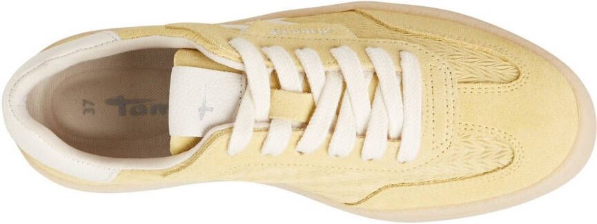 Tamaris Plateausneakers vrijetijdsschoen halfschoen veterschoen met gepolsterde schacht