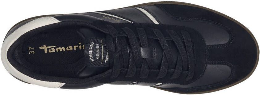 Tamaris Plateausneakers vrijetijdsschoen halfschoen veterschoen met gepolsterde schacht