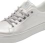 Tamaris Plateausneakers vrijetijdsschoen lage schoen veterschoen contrastafwerking aan de hak - Thumbnail 7