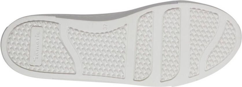 Tamaris Plateausneakers vrijetijdsschoen lage schoen veterschoen contrastafwerking aan de hak