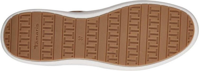 Tamaris Plateausneakers vrijetijdsschoen lage schoen veterschoen met contrastafwerkingen