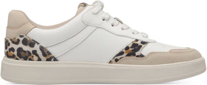 Tamaris Plateausneakers vrijetijdsschoen lage schoen veterschoen met contrastafwerkingen