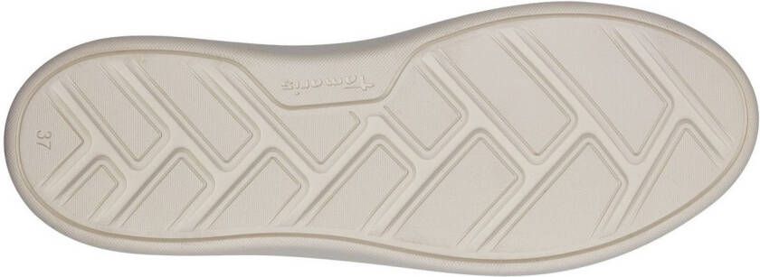 Tamaris Plateausneakers vrijetijdsschoen lage schoen veterschoen met contrastafwerkingen