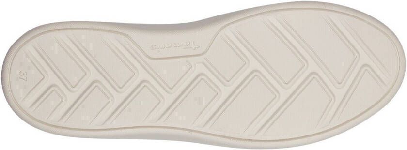 Tamaris Plateausneakers vrijetijdsschoen lage schoen veterschoen met contrastafwerkingen
