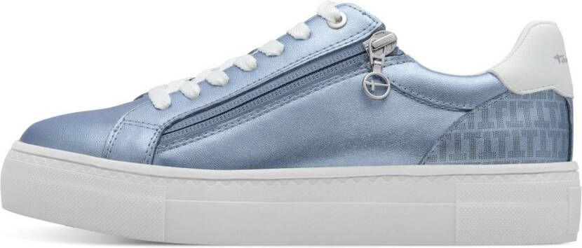 Tamaris Plateausneakers vrijetijdsschoen lage schoen veterschoen met gepolsterde schacht