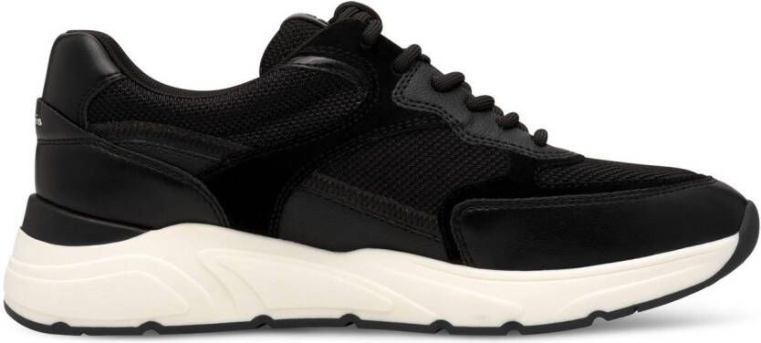 Tamaris Plateausneakers vrijetijdsschoen lage schoen veterschoen met gepolsterde schacht