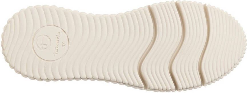 Tamaris Plateausneakers vrijetijdsschoen lage schoen veterschoen met touch-it-technologie