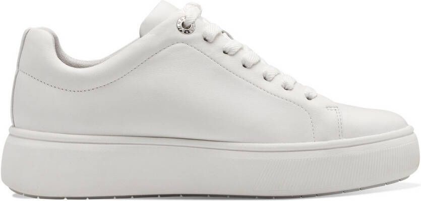 Tamaris Plateausneakers vrijetijdsschoen lage schoen veterschoen met verwisselbare binnenzool