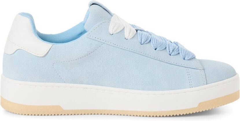 Tamaris Plateausneakers vrijetijdsschoen lage schoen veterschoen met zijlijk logo-opdruk
