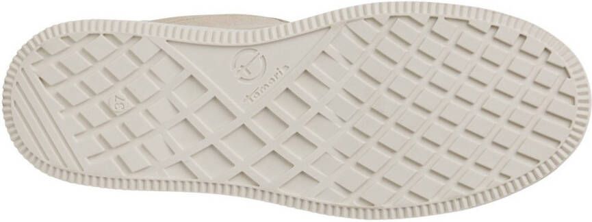 Tamaris Plateausneakers vrijetijdsschoen lage schoen veterschoen met zijlijk logo-opdruk