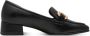Tamaris Pumps blokhak business schoen instapper met goudkleurig sieraadelement - Thumbnail 4