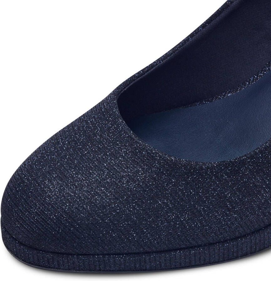 Tamaris Pumps Avondschoen feest schoen met bekleed trechterhak smalle vorm