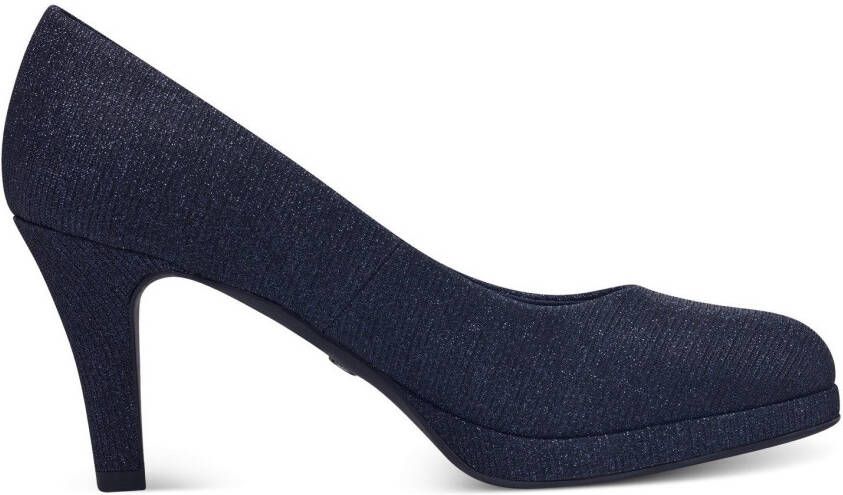 Tamaris Pumps Avondschoen feest schoen met bekleed trechterhak smalle vorm