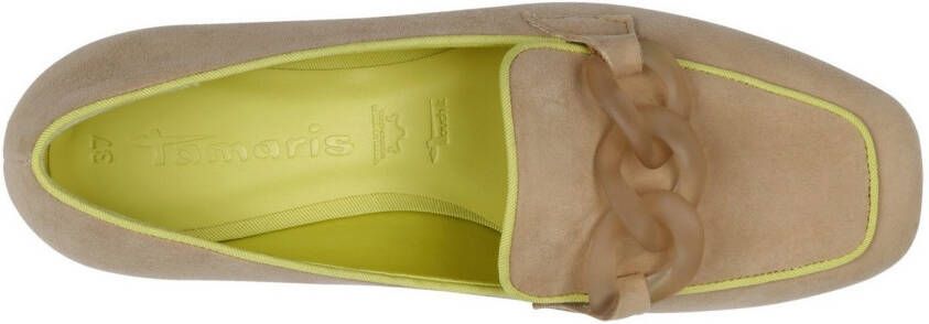 Tamaris Pumps blokhak avondschoen feestschoen met sierketting