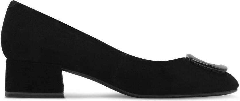 Tamaris Pumps blokhak business schoen instapschoen met mooie sieraandeel