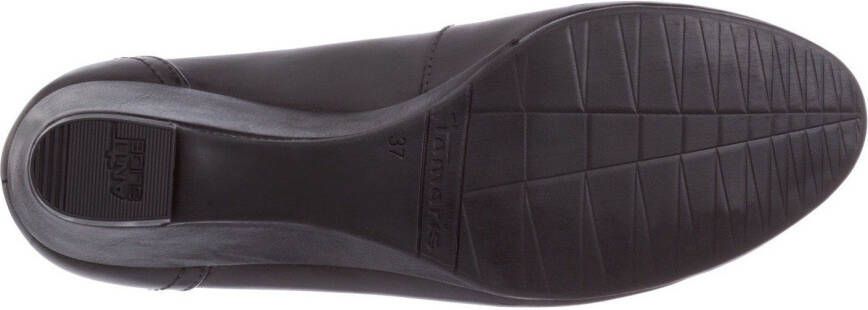 Tamaris Pumps Borage sleehak lage schoen instapschoen met comfortabele elastische afwerking