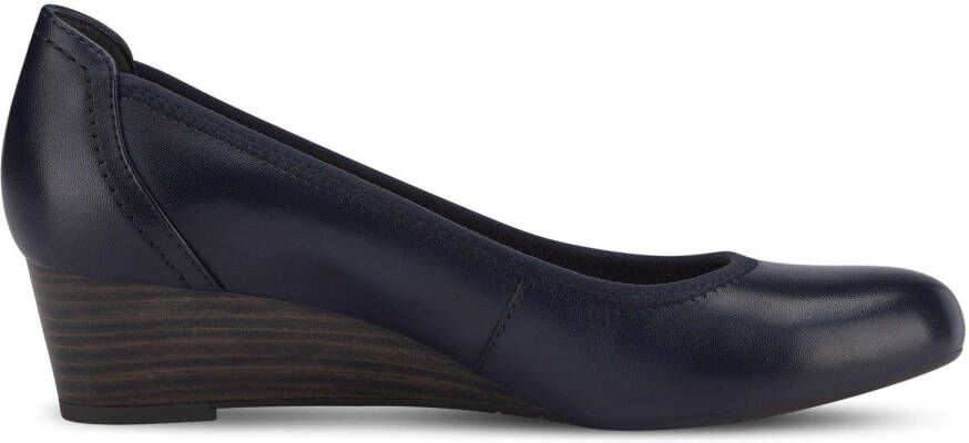 Tamaris Pumps Borage sleehak lage schoen instapschoen met comfortabele elastische afwerking - Foto 4