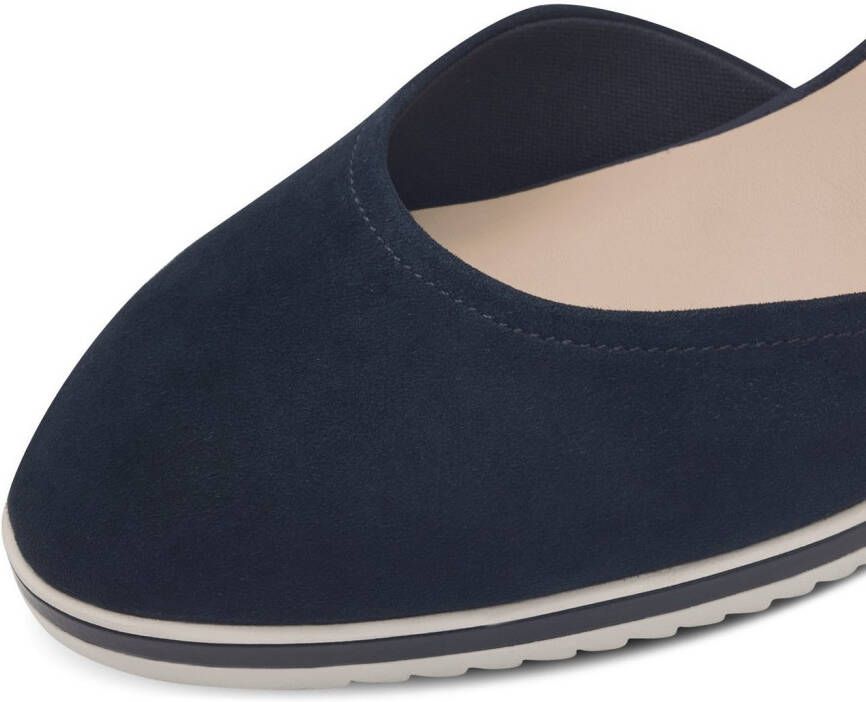 Tamaris Pumps met sleehak instapschoen bandjessandaal met modieuze jute-afwerking