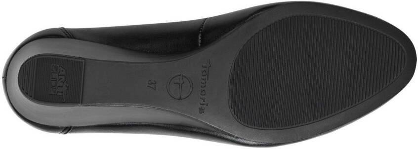 Tamaris Pumps sleehak lage schoen instapschoen met comfortabele elastische afwerking