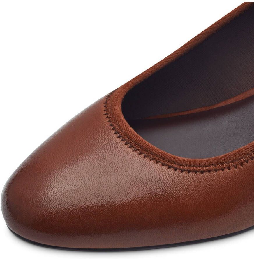 Tamaris Pumps sleehak lage schoen instapschoen met comfortabele elastische afwerking