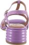 Tamaris Elegante paarse sandalette met trendy hak Purple Dames - Thumbnail 18