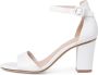 Tamaris Zwarte Leren Hoge Hak Sandalen Black Dames - Thumbnail 82