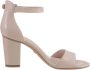 Tamaris Zwarte Leren Hoge Hak Sandalen Black Dames - Thumbnail 77