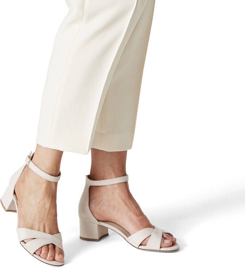 Tamaris Sandaaltjes blokhak zomerschoen sandalette met kruisband