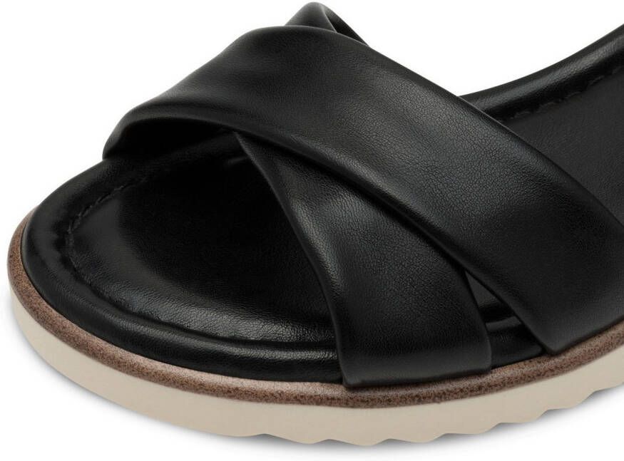Tamaris Sandaaltjes sleehak zomerschoen sandalen met gespsluiting