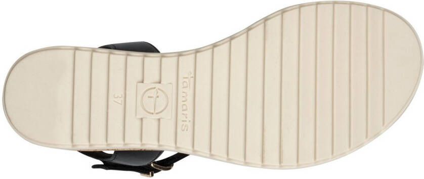 Tamaris Sandaaltjes sleehak zomerschoen sandalen met gespsluiting
